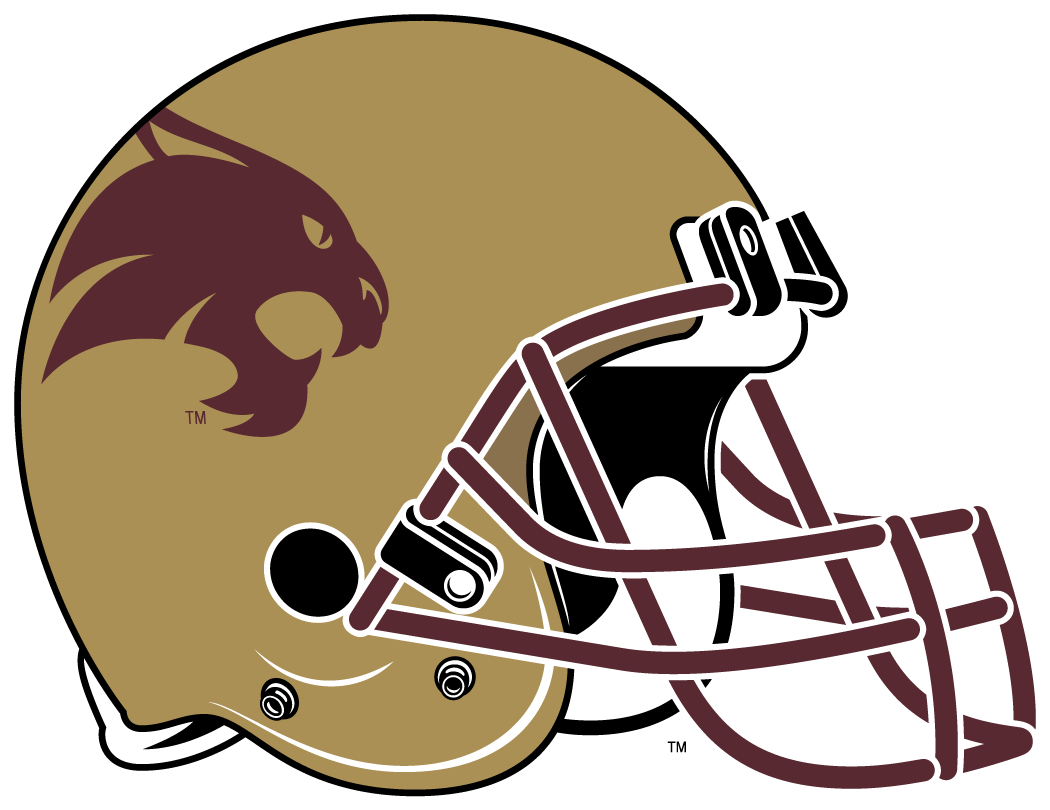 Texas State Bobcats 2003-Pres Helmet Logo iron on transfers for T-shirts